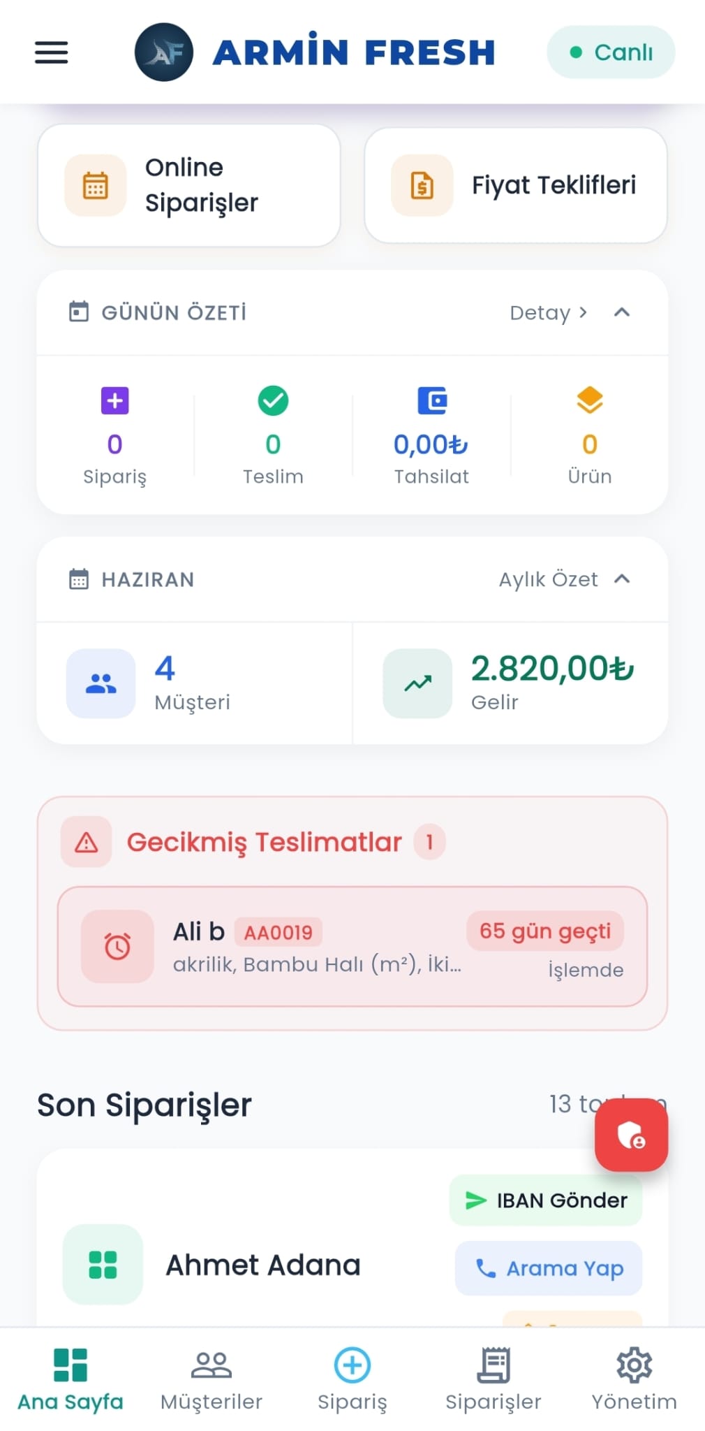 Günlük Özet
